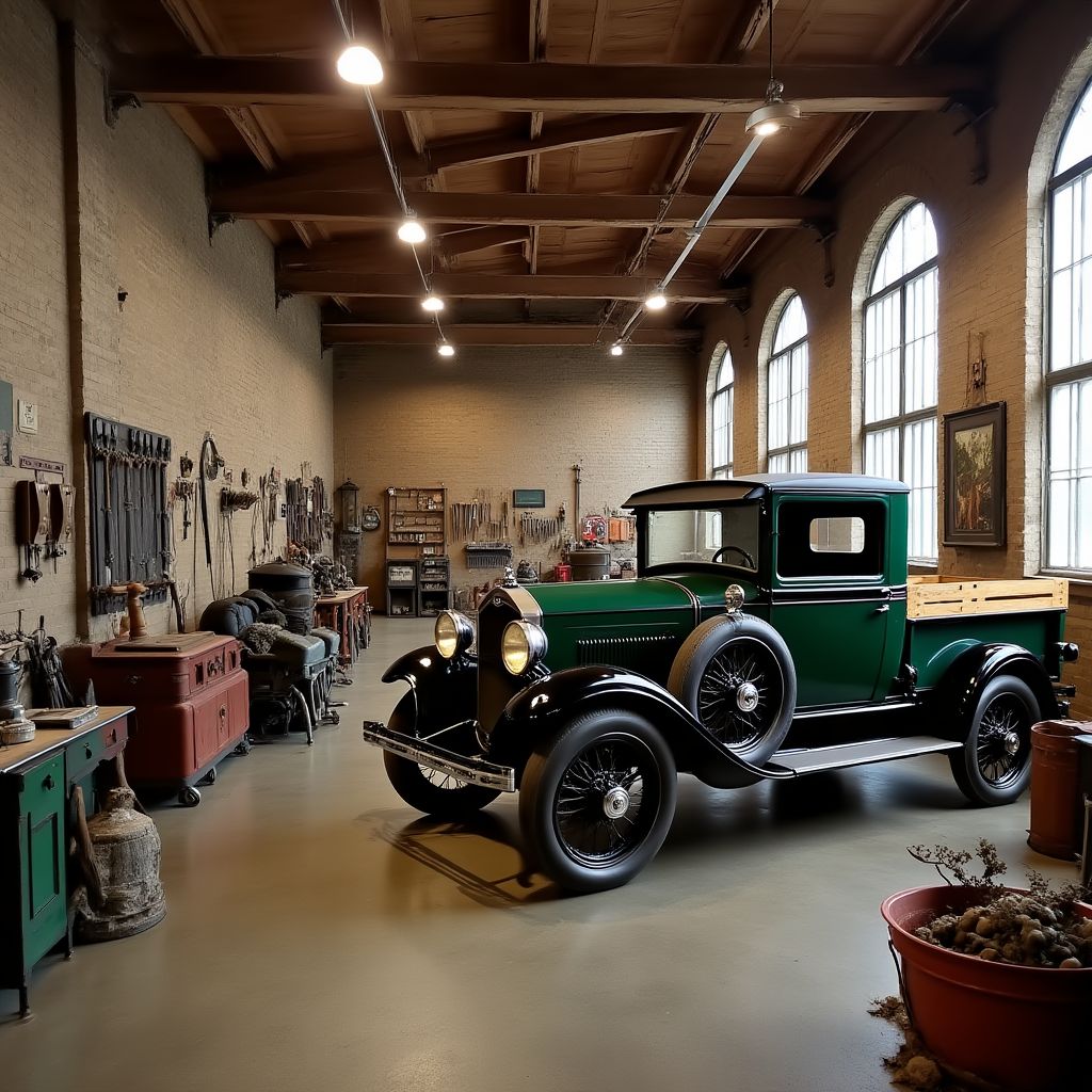 Fundación del taller automotriz